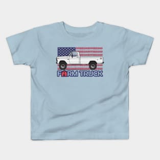 Usa White Kids T-Shirt